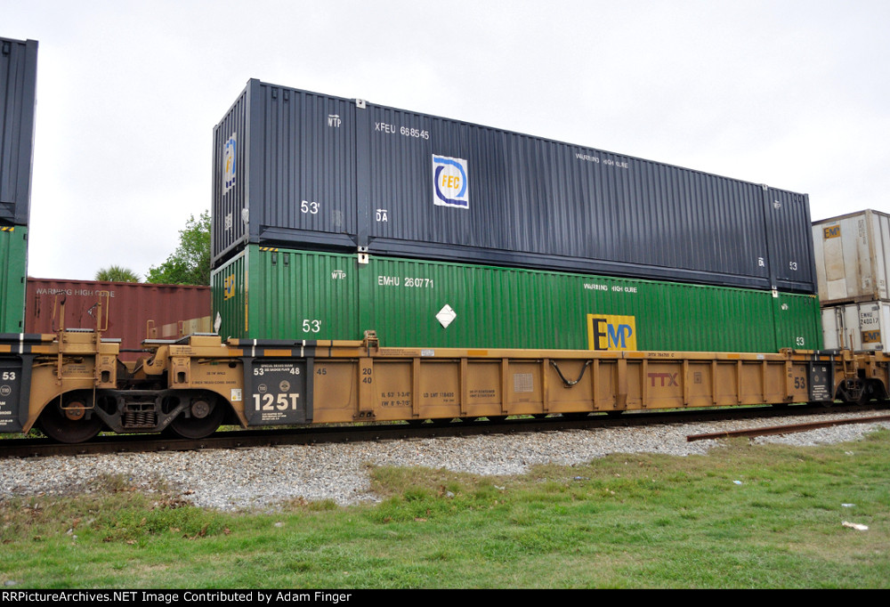 XFEU 668545 FEC Container