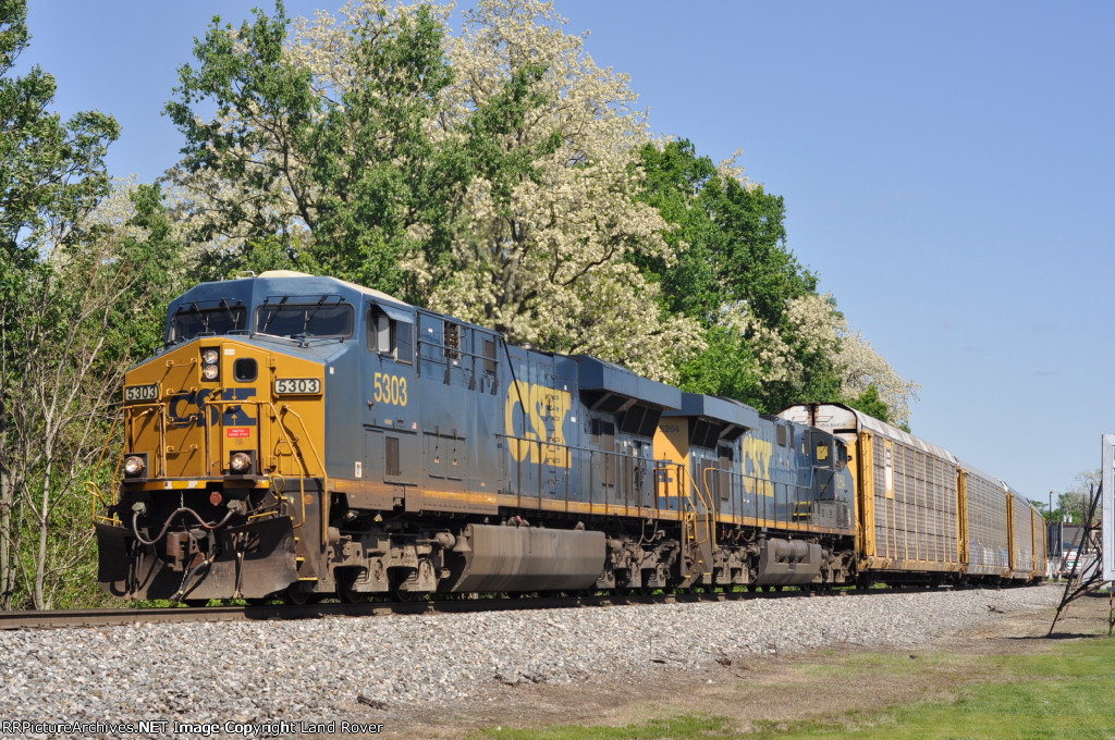 CSXT 5303 On CSX Q 207 Eastbound