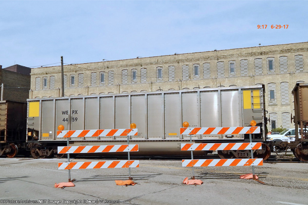 Twin-rotary gon mid-train with WEPX loads