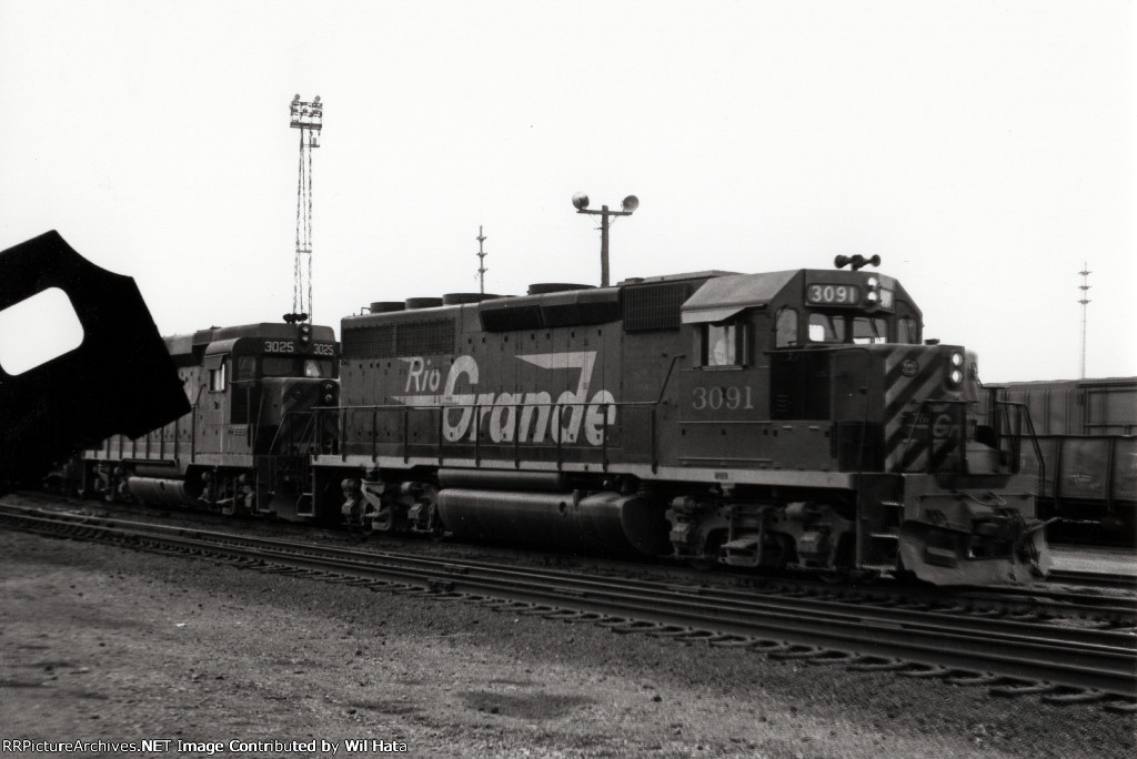 D&RGW GP40 3091