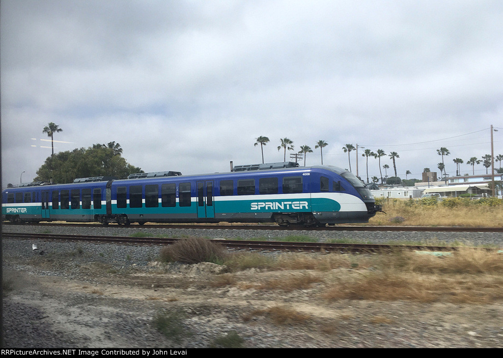 Sprinter-viewed from a Coaster Train