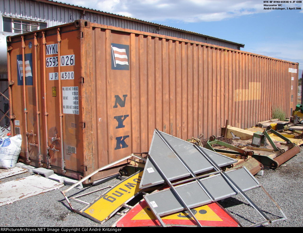 NYK 42G1 NYKU 659302 6