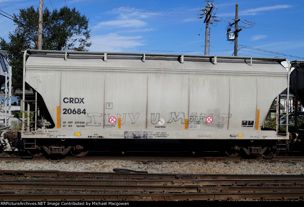 CRDX 20684 3250 cu ft Hopper (side A)