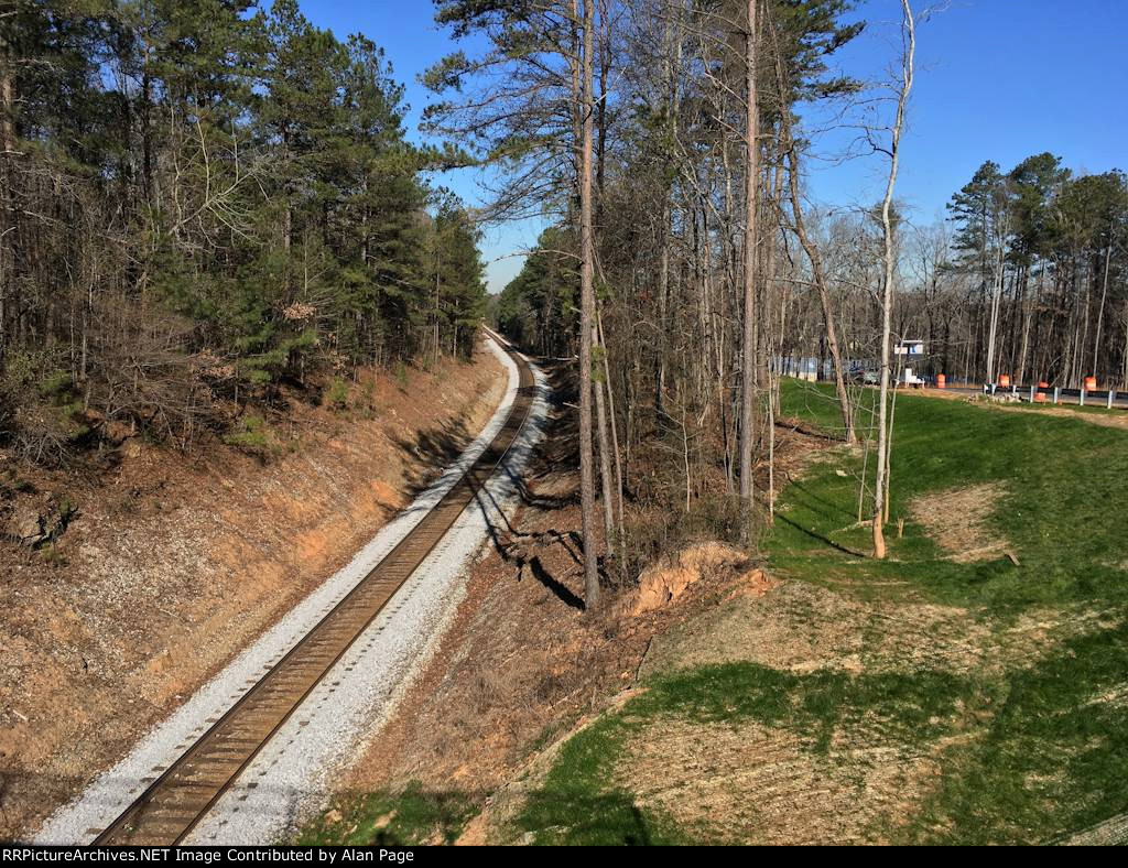 NB side of CSX trackage heading toward Tyrone