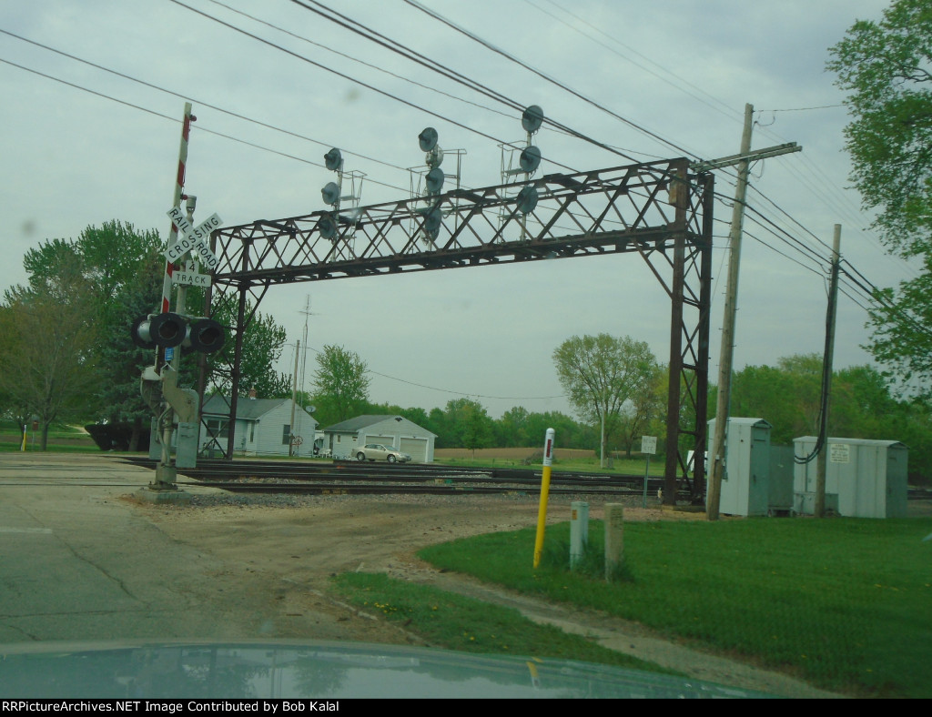 Signal Bridge at Butler Grade Crossing