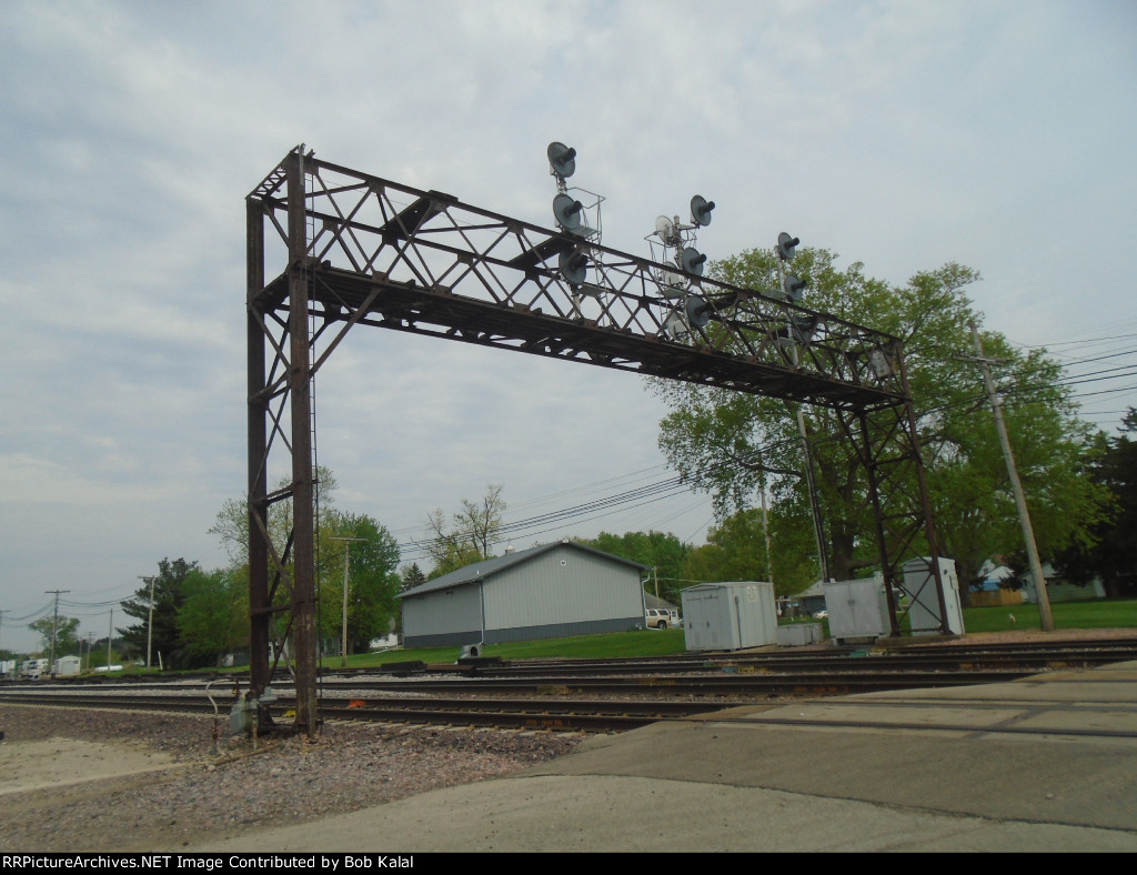 Signal Bridge at Butler Grade Crossing