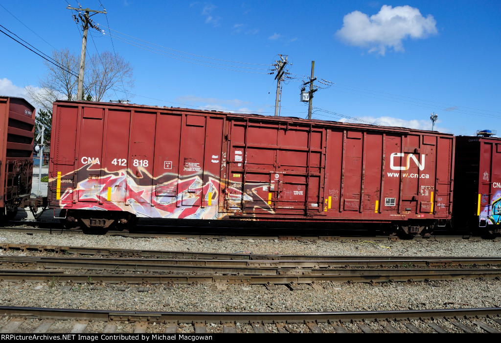 CNA 412818 50-6 ft Single Door Boxcar (side B)