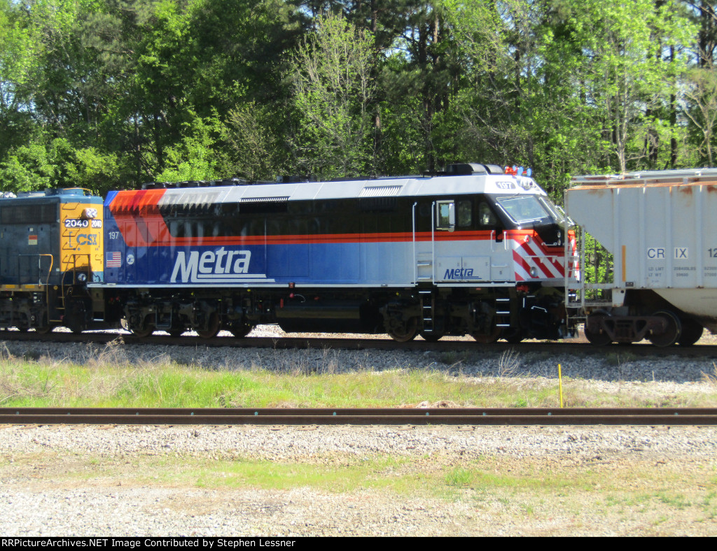 METX 197 Fresh from rebuilding in Patterson, ga.