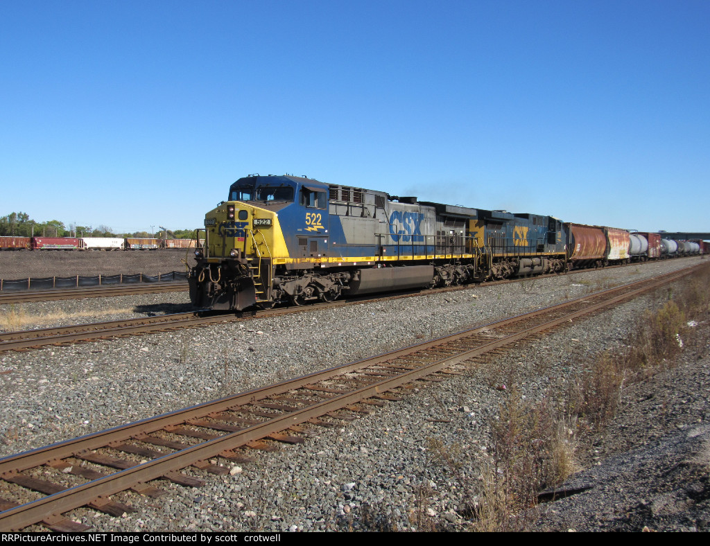 CSX 522 and 238