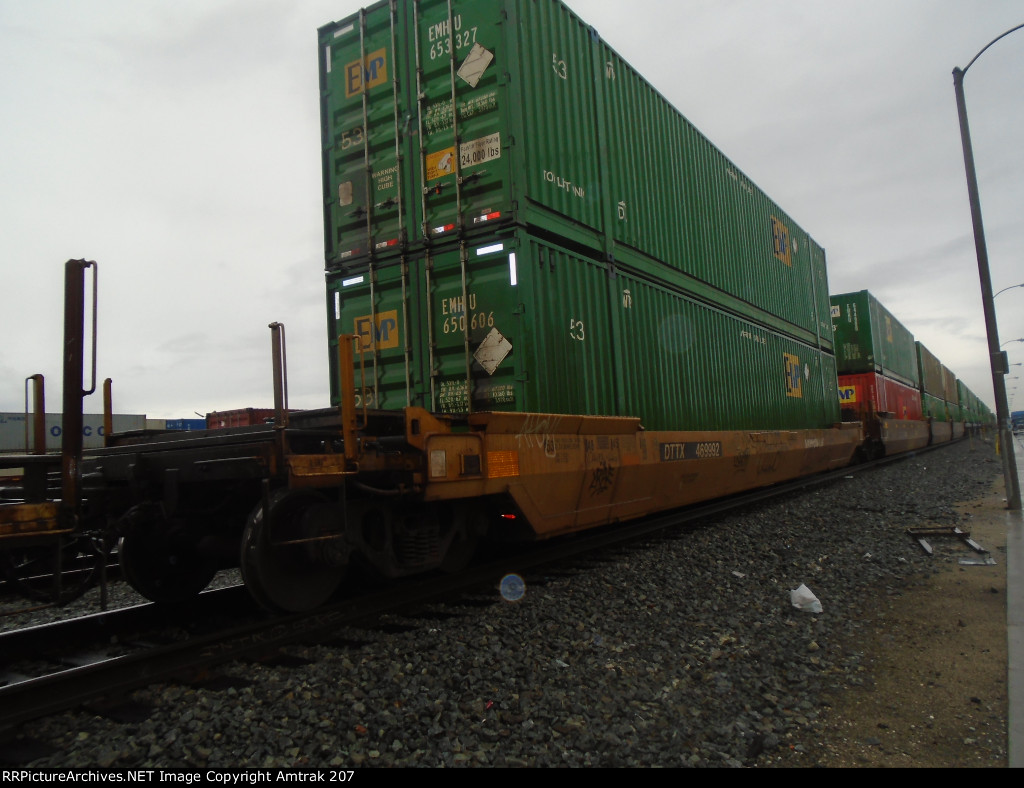 EMP Containers #653327 and #650606 Finishes it Journey at Dolores Yard