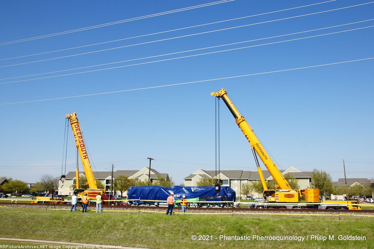 The second lifter getting set up