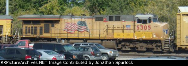 UP 5305, engineer's side
