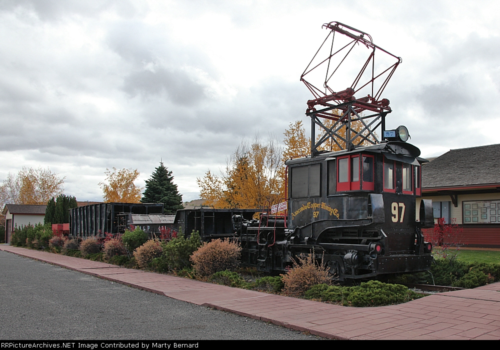 Anaconda Copper Mining 97 in a Park in Downtown