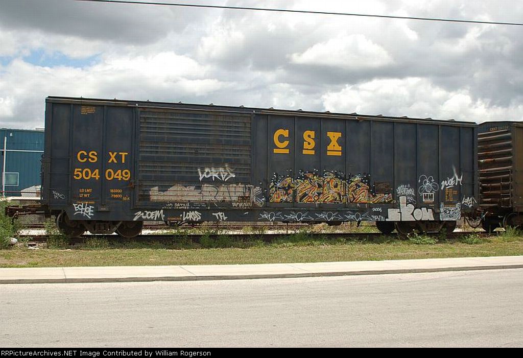 CSX Transportation (CSXT) Box Car No. 504049