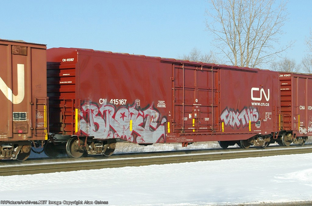 CN Box Car 415167