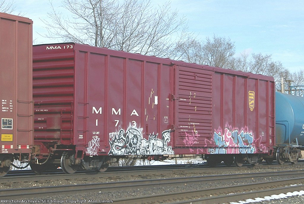 MMA Box Car 173