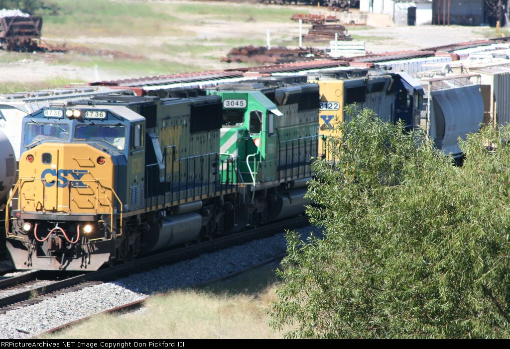 CSX 8736 SD-60 