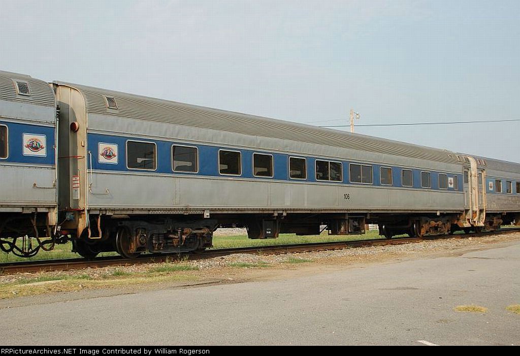 SAM Shortline Tourist Railroad Passenger Coach No. 106