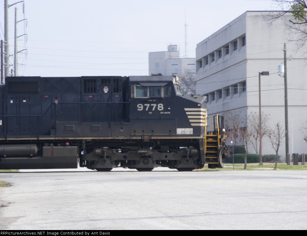 NS 9778 nears its street running journey