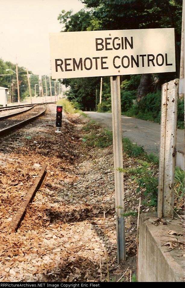 Southern Railway sign