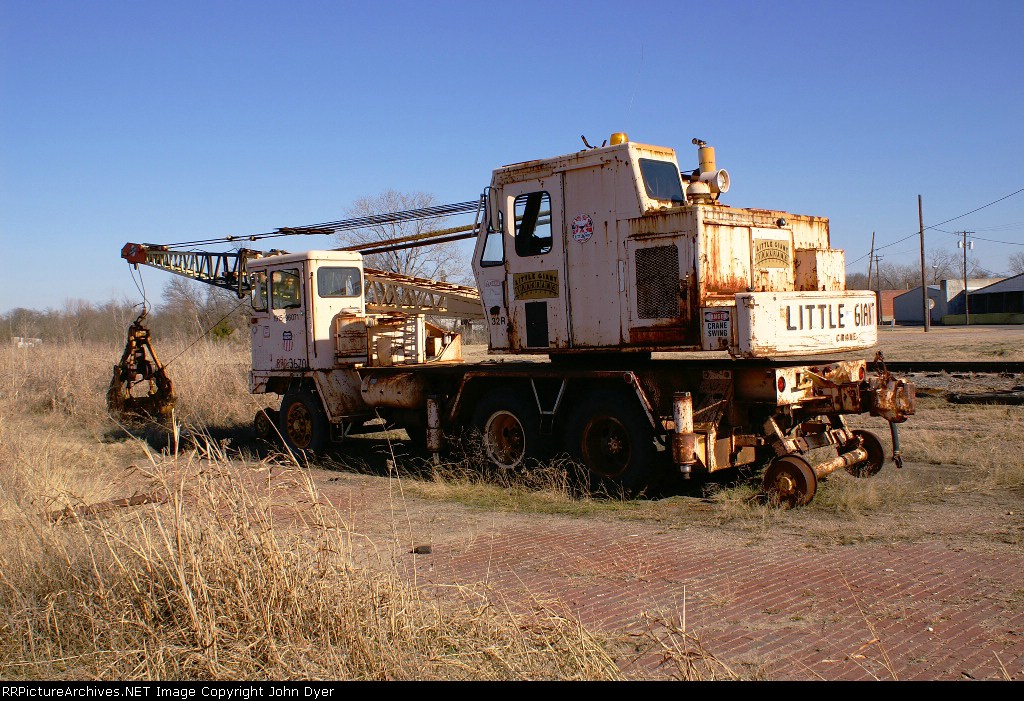 Union Pacific Track Crane