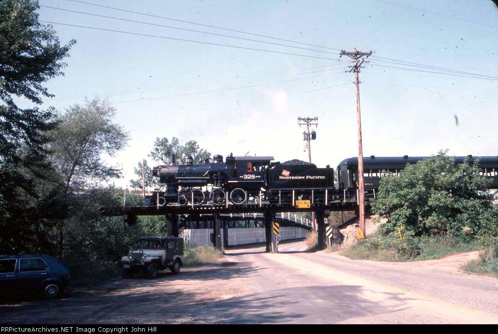 1277-01 NP 328 St. Paul to Northfield excursion via MILW I&M