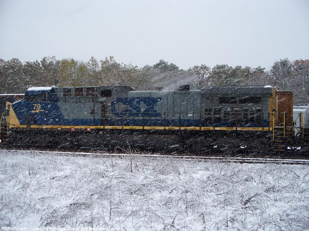 CSX 79 IN MILLVILLE YARD