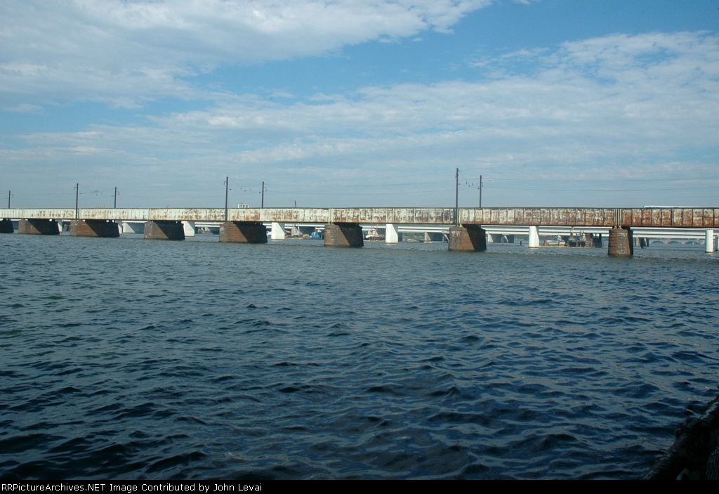 Former RF & P bridge over the Potomac