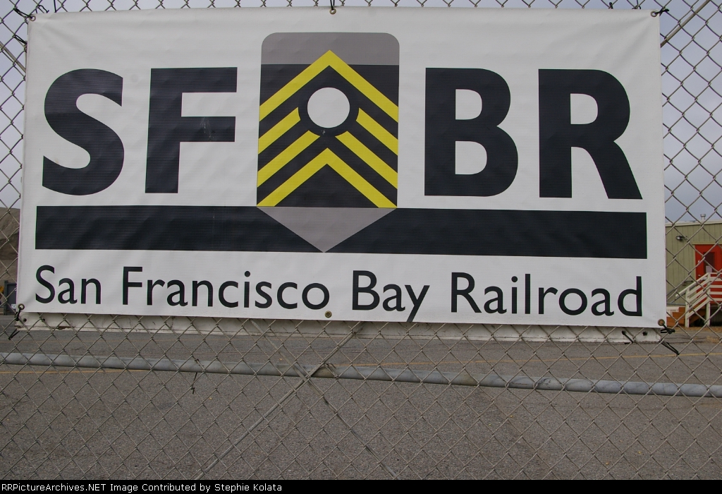 SAN FRANCISCO BAY RR NEW SIGN