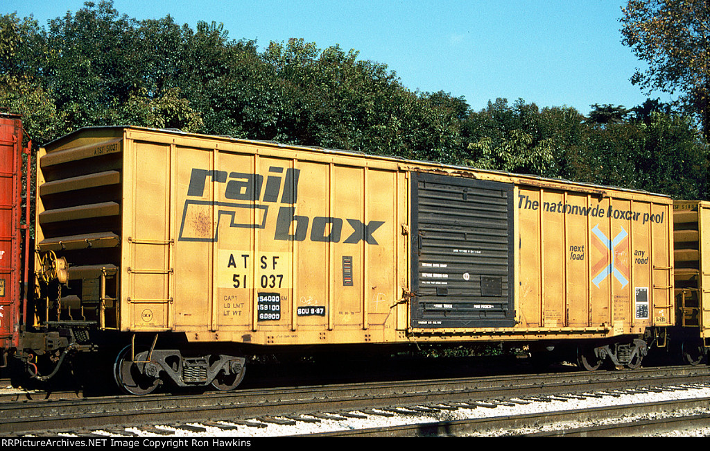 Atsf Inrd Boxcar ATSF 51037