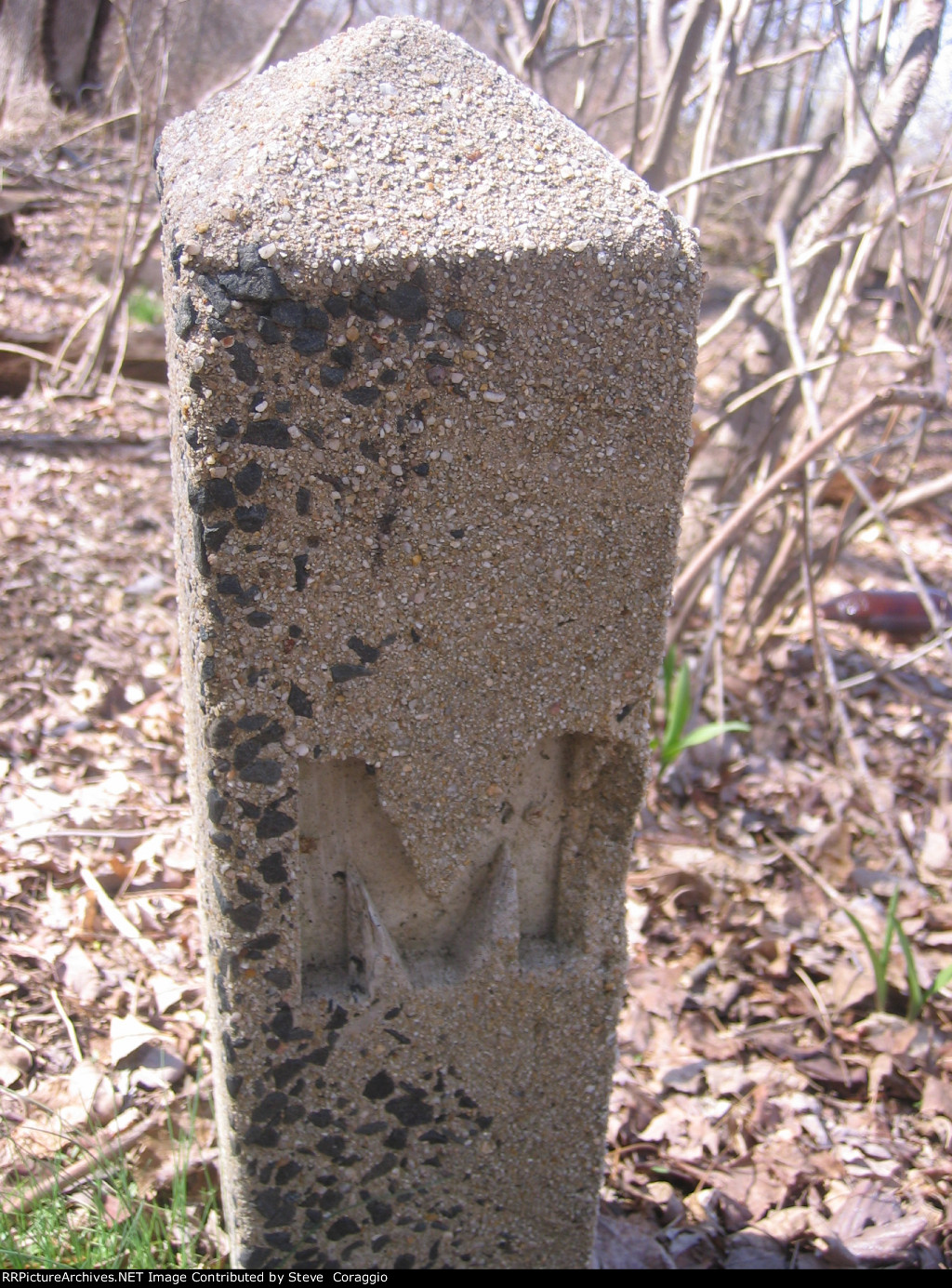 Survey Marker - Low Profile Survey Boundary Marker (Hi-Vis Orange
