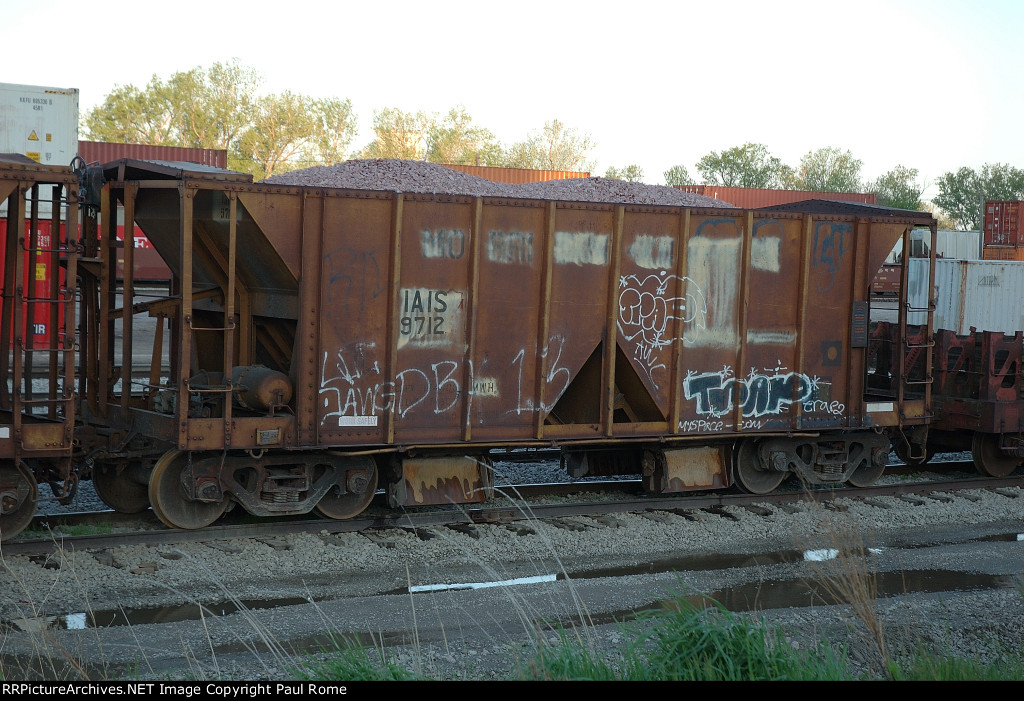 IAIS 9712, Ballast Hopper, on the IAIS