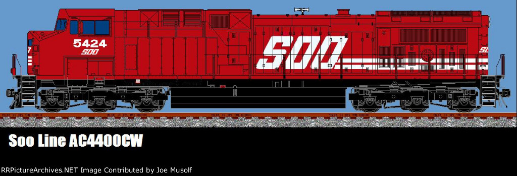 Soo Line AC4400CW