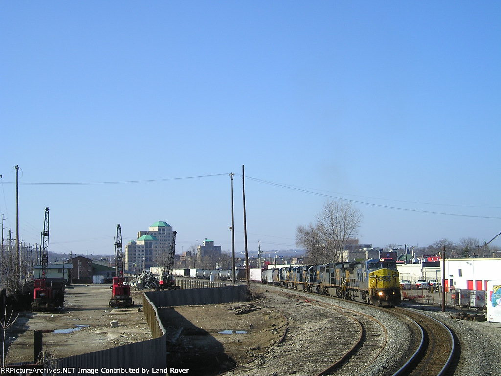 CSXT 7381 On CSX Q 241 Eastbound