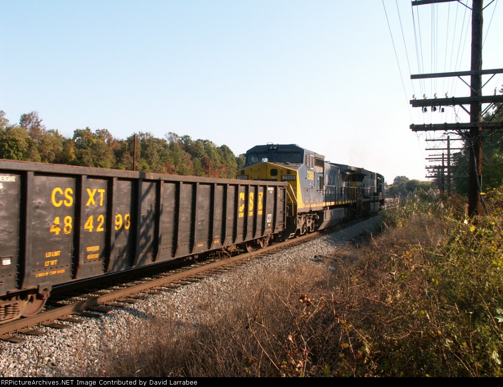 CSX 484296 at West Baltimore