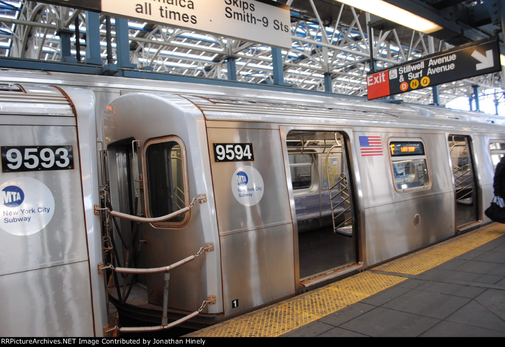 My inbound train