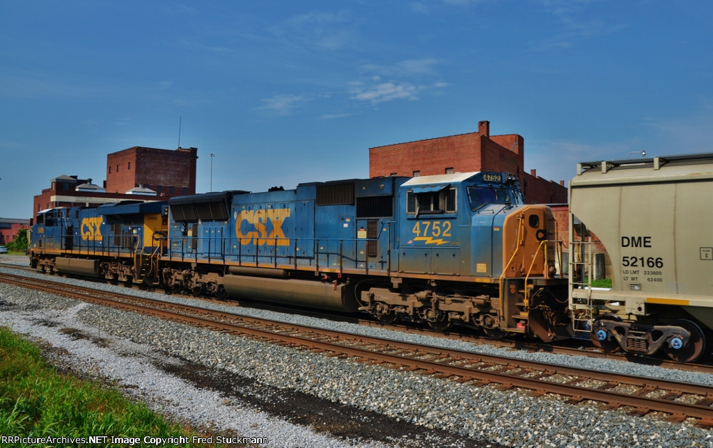 CSX 4752 helps.
