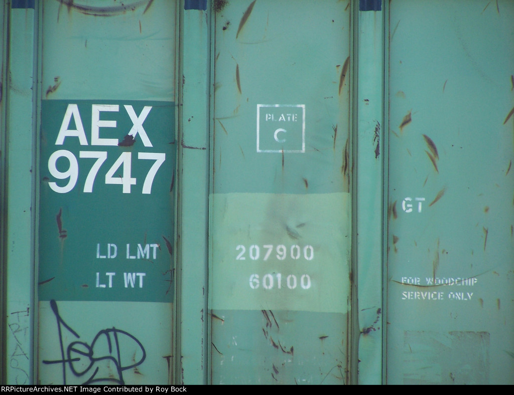 Car data for AEX 9747