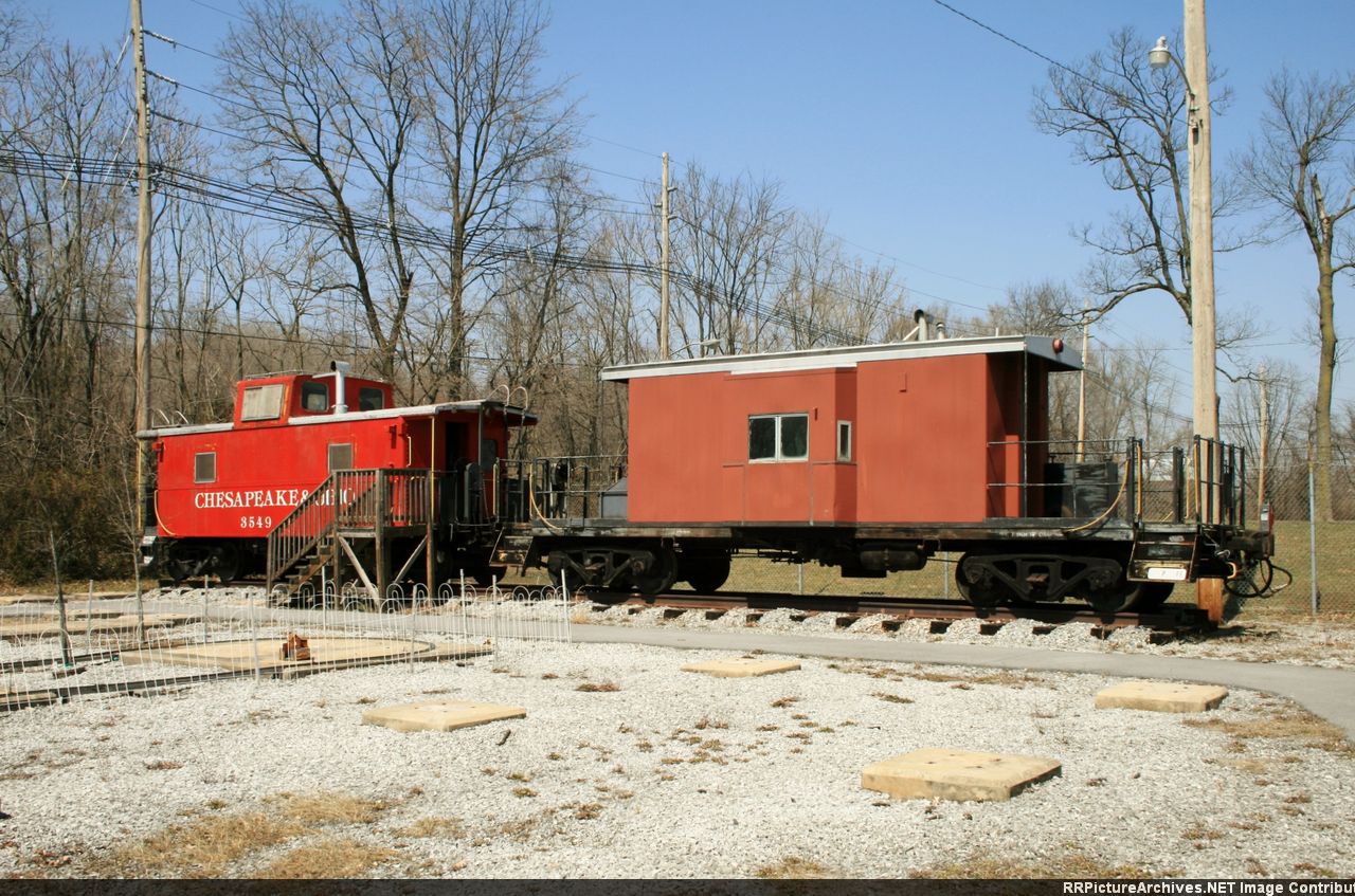 Cabooses on Display