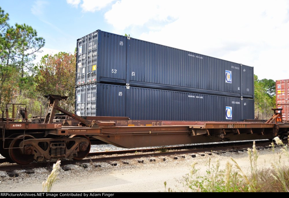 XFEU 668015 FEC Containers