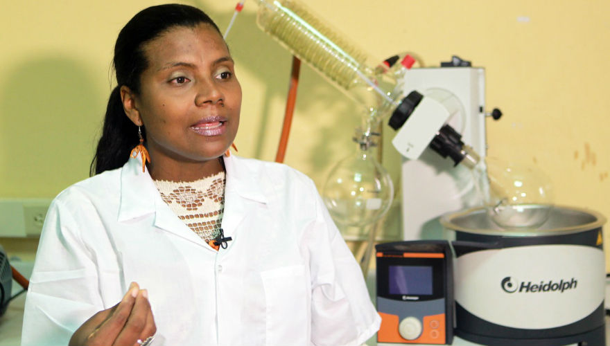 Foto de la investigadora Mabel Torres