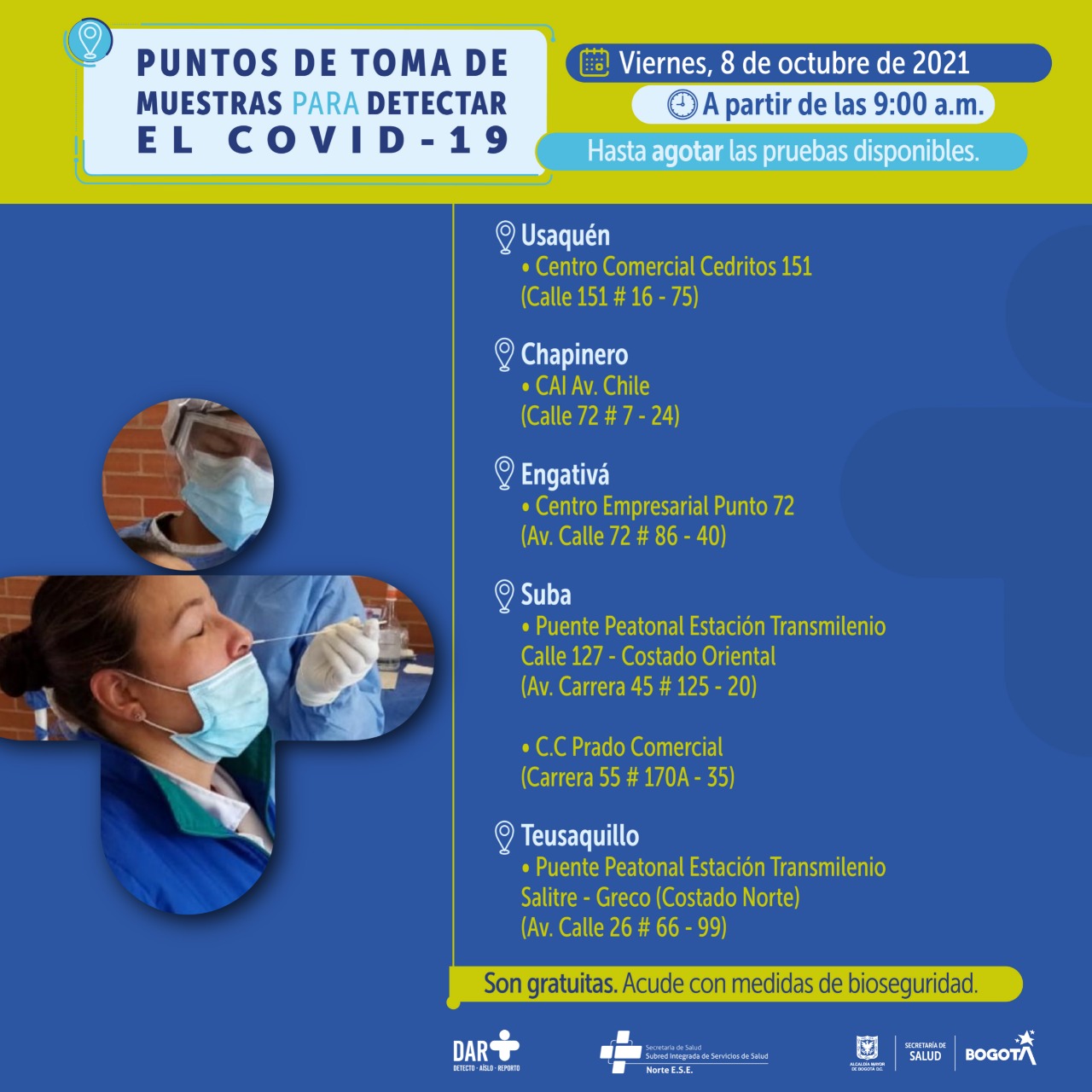 pruebas covid