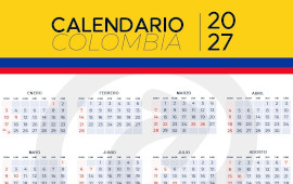 Los días festivos de Colombia en 2027