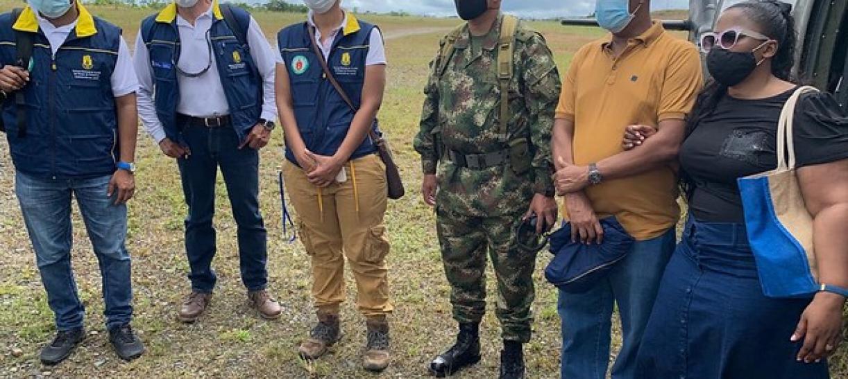 Presencia del Gobierno en Riosucio, Chocó.