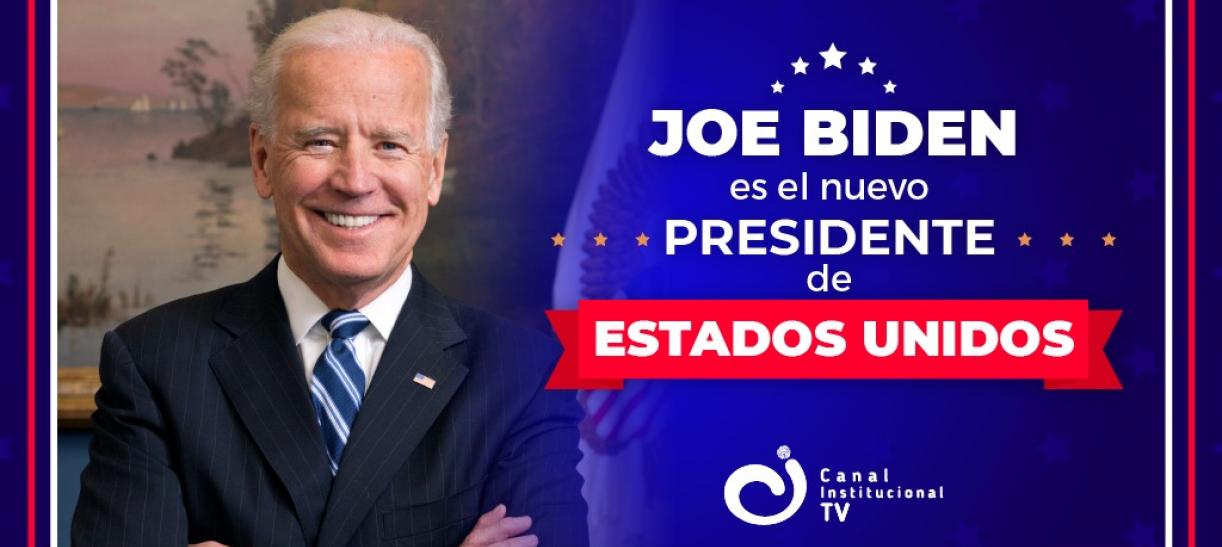 Joe Biden nuevo presidente de Estados Unidos