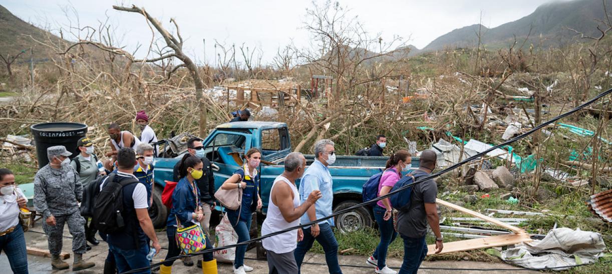 Situación de desastre en las islas
