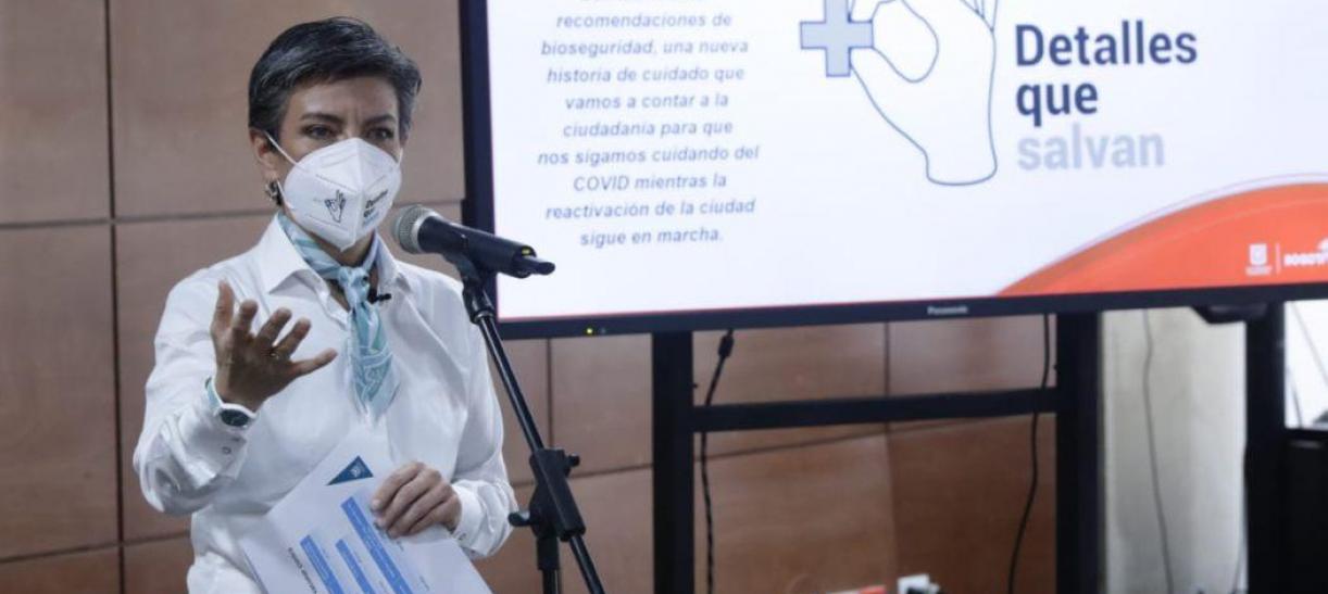 Claudia López confirma cuántas vacunas llegarán a Bogotá