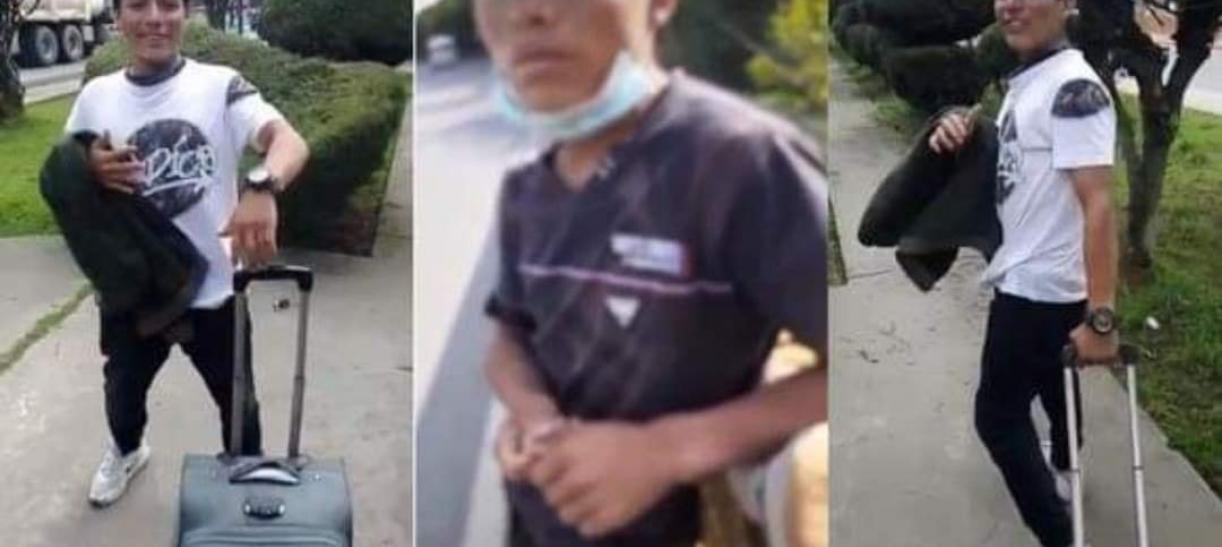 Peruano lanzado de un puente