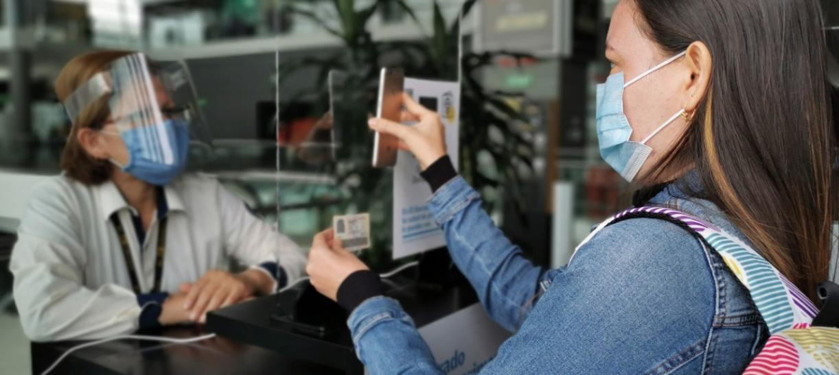 medidas en aeropuertos de Colombia