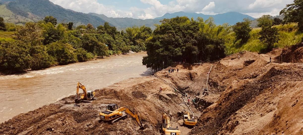 Rescate de mineros en Caldas